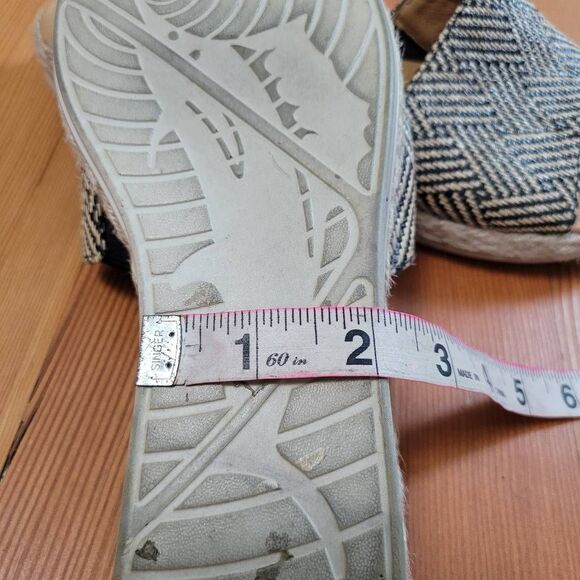 Tommy Bahama trevor woven geometric pattern slides minimalist neutral graphic su - Picture 7 of 8